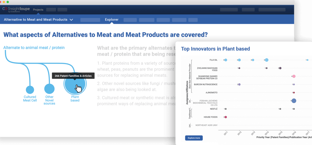 Patent Landscape Platform Image 1