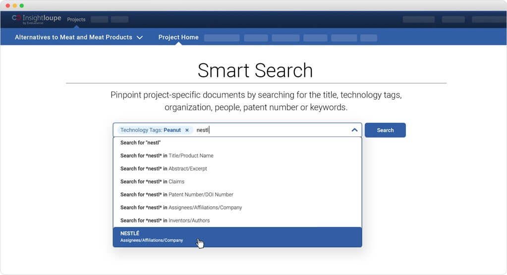 Patent landscapes smart search Patent landscapes smart search