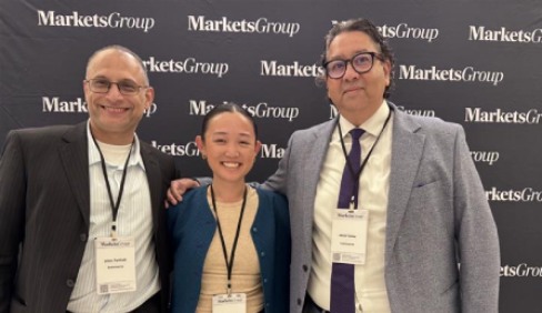 Group photo of Evalueserve team at Private Equity New York Forum.