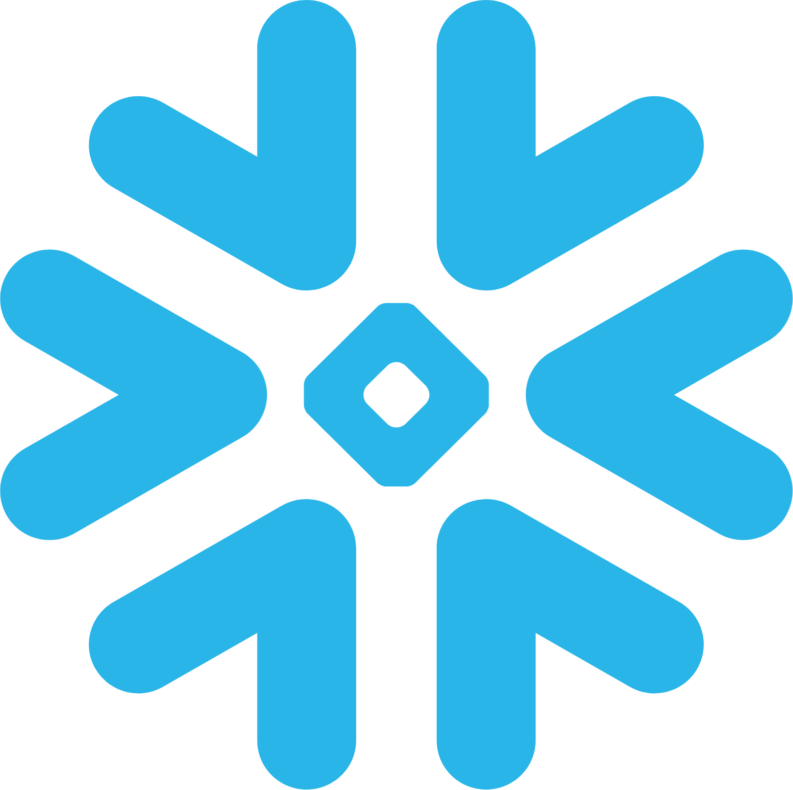 Snowflake logo